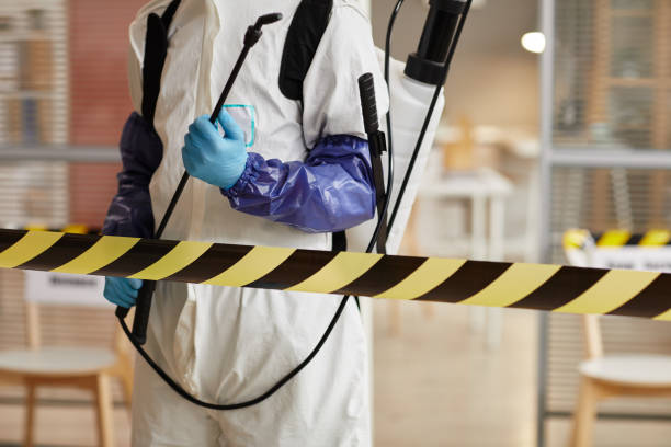 Professional Biohazard technician working in Independence, WI